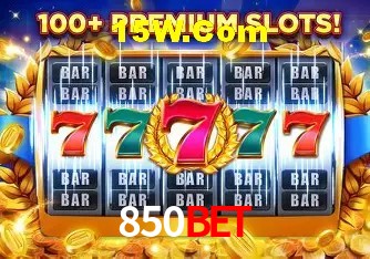 850bet Plataforma - Certificada MGA desde 2015